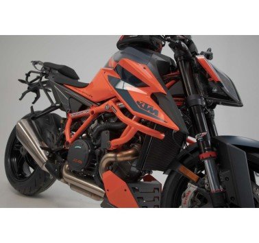 SW-Motech  Protecciones laterales de motor,Naranja. KTM 1290 Super Duke R / EVO (19-).