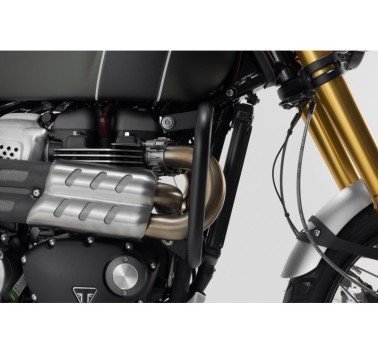 SW-Motech  Protecciones laterales de motor,Negro. Triumph Scrambler 1200 (21-).