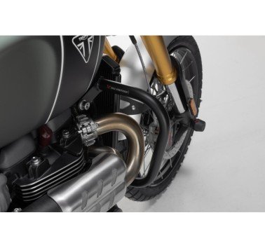 SW-Motech  Protecciones laterales de motor,Negro. Triumph Scrambler 1200 (21-).
