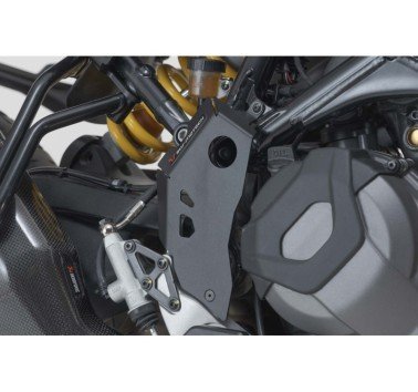 SW-Motech  Protector de talón,Negro. Ducati DesertX (22-).