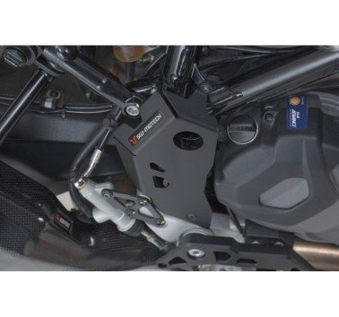 SW-Motech  Protector de talón,Negro. Ducati DesertX (22-).