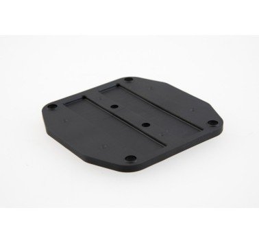 SW-Motech  Elemento de elevación para anillo de depósito PRO,Negro. Para elevación en 6 mm.