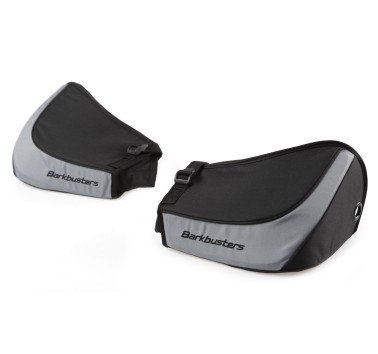 SW-Motech  Kit de cubre puños BLIZZARD,Tejido. Negro/gris.