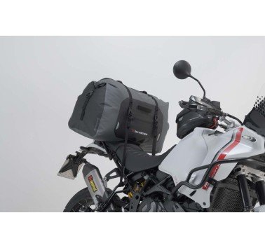 SW-Motech bolsa trasera impermeable Drybag gris. 60 litros