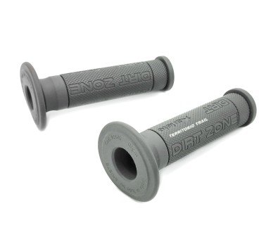 Puños de manillar gris oscuro Ariete Dirt Zone (goma semi) Yamaha Tenere 700