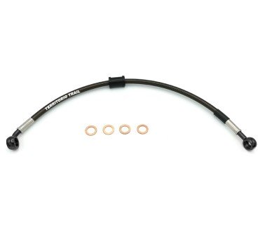 Latiguillo metálico de freno trasero Dominator 650 años 1988 y 1989