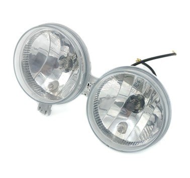 Faro delantero redondo doble