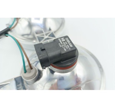 Faro delantero redondo doble