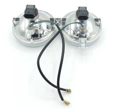 Faro delantero redondo doble