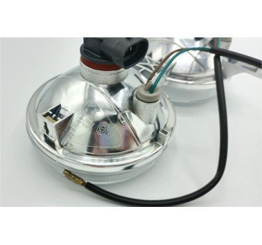 Faro delantero redondo doble