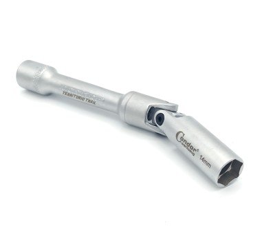Llave articulada para bujias de 14mm