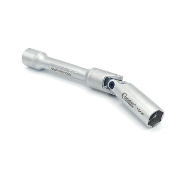 Llave articulada para bujias de 14mm