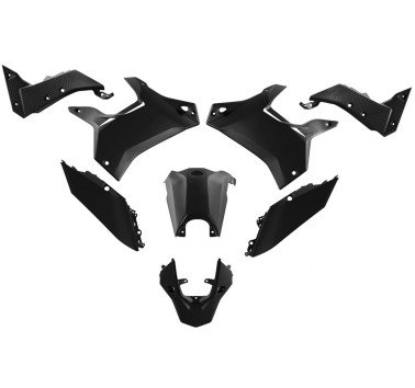 Racetech kit de carenado negro Yamaha Tenere 700