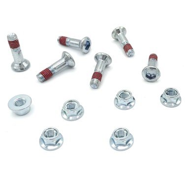 Kit de tornillos y tuercas para fijación de corona modelos Suzuki