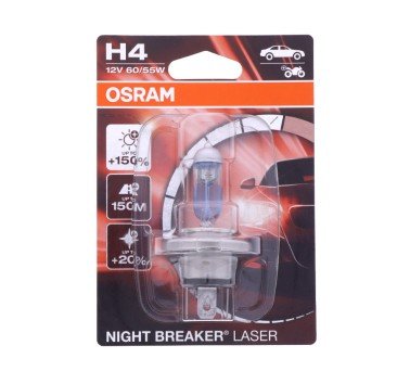 Bombilla luz faro principal H4 12v 60/55w Night Breaker