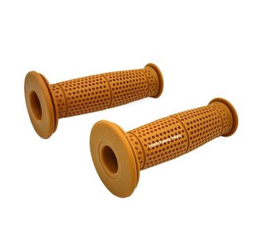 Puños Racer caramelo D.22mm L.125mm cerrados