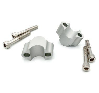 ALZAS DE ELEVACIÓN + 2,5CM PARA MANILLAR 22MM