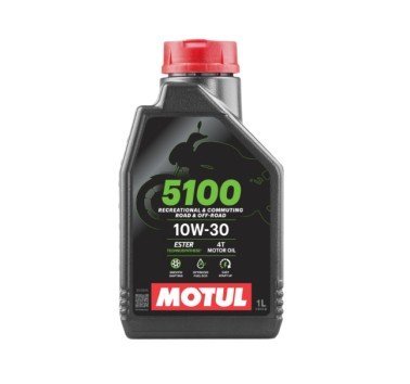 Aceite motor 4T. Motul 5100 10w30. h-c sintético. 1litro