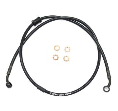 Latiguillo metálico freno trasero Aprilia Pegaso 650 ie