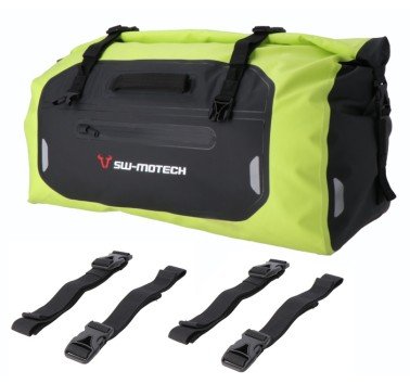 SW-Motech bolsa trasera impermeable Drybag amarilla. 35 litros