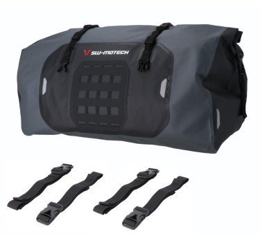 SW-Motech bolsa trasera impermeable Drybag gris. 60 litros