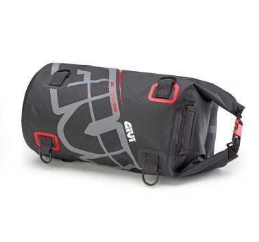 Bolsa cilíndrica impermeable para sillín ó portapaquetes, 30 L negro