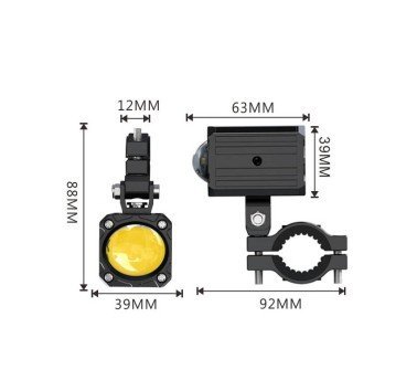 Kit de faros adicionales Ecobene ECO-KD20 con control remoto