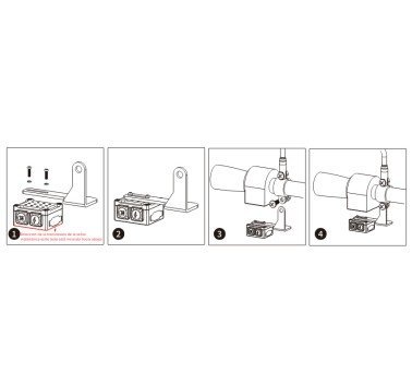 Givi S322 kit led Faróis de neblina homologados