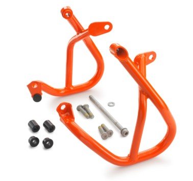 Protecciones laterales naranjas originales KTM 690 Enduro R