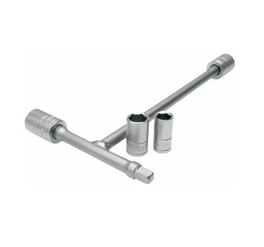 Herramienta mini mango en T tres puntas y vasos