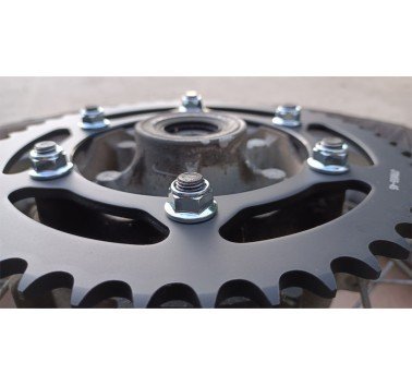 Tuerca M10 x 1.25 mm autoblocante fijación de corona