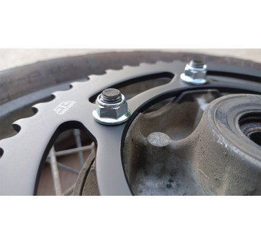 Tuerca M10 x 1.25 mm autoblocante fijación de corona