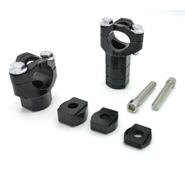 Juego torretas (altura ajustable) de manillar KTM / Husqvarna