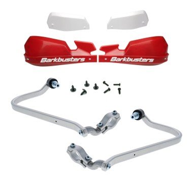 Barkbusters kit de paramanos VPS rojos Yamaha Tenere 700 (19-24)