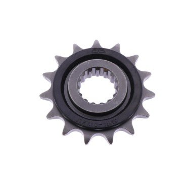 Piñón JT acero engomado 15 dientes JTF710.15RB