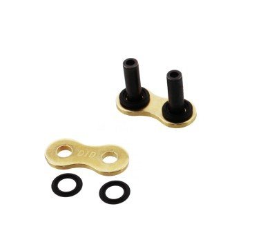 Eslabón de remache dorado para cadena DID 520 ZVMX