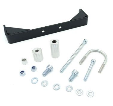 RDmoto protecciones de motor negras para Honda Dominator NX650