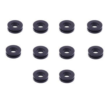GRM-121 juego 10 gomas antivibración M8 ancho 15 mm
