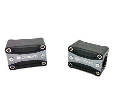 Kit de topes para defensas. Logo CF Moto