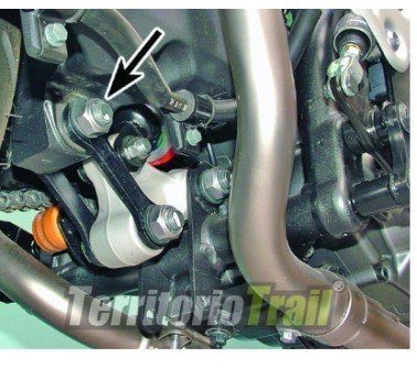 Juego de bieletas originales Yamaha XT 660 R