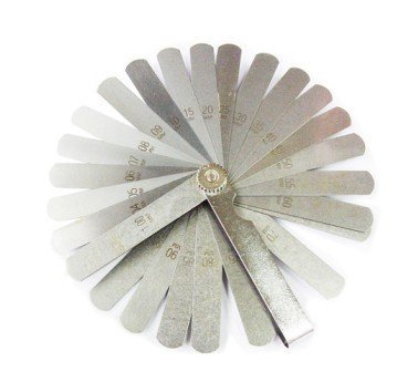 Juego de galgas de espesores 0.04-1.00