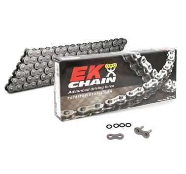 Cadena EK 520 ZVX3 NX-Ring gris de 120 eslabones