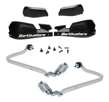 Kit de paramanos Barkbusters VPS negros Yamaha Tenere 700 (2025-26)