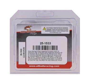 Kit 25-1533 rodamientos rueda trasera KTM / Husqvarna