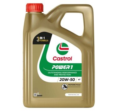 Aceite motor 4T. Castrol Power1 20w50. 4 litros