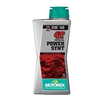 Aceite motor 4T. Motorex Power 5w40 100% sintético 1 litro
