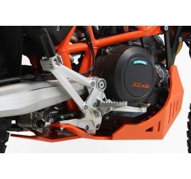 Cubrecarter naranja AXP AX1696 para KTM / Gas Gas / Husqvarna