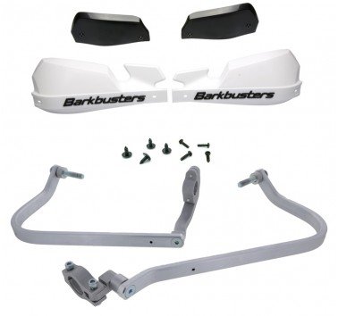 Kit de paramanos Barkbusters VPS blancos BMW F 900 GS