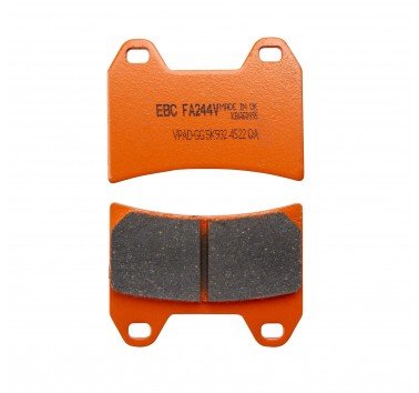 Pastillas de freno delantero semi-sinterizadas EBC FA244V