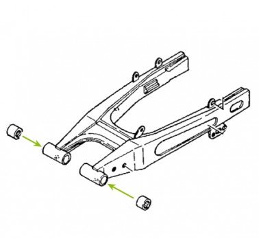 Tourmax SAO-209 kit rodamientos de agujas para basculante